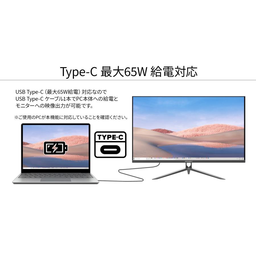 JAPANNEXT 31.5型 4K液晶モニター USB Type-C(最大65W給電対応 JAPANNEXT 31.5型 4K液晶モニター USB Type-C(最大65W給電対応