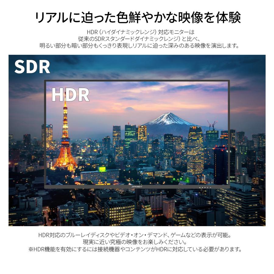 JAPANNEXT 55インチ 大型4K(3840x2160)液晶ディスプレイ  JN-IPS5502TUHDR HDR対応 HDMI USB再生対応 サイネージ ジャパンネクスト｜japannext｜09