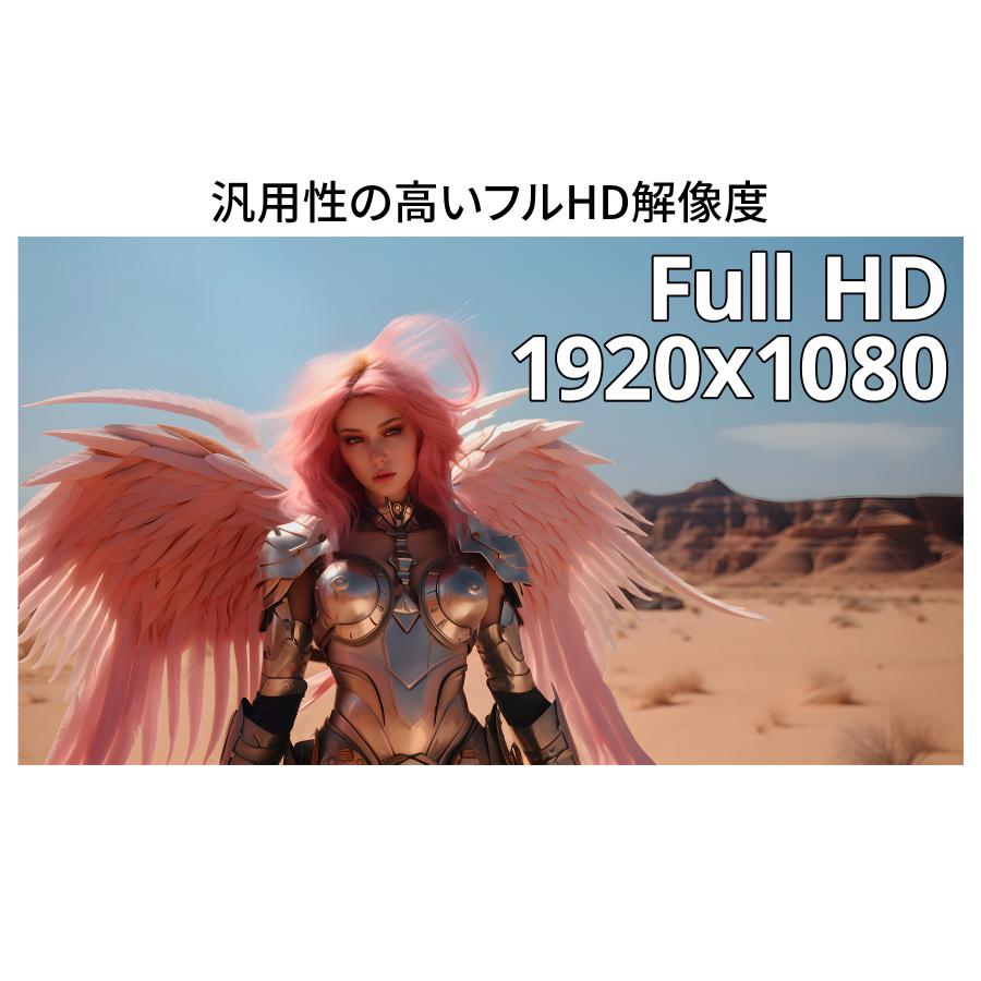 JAPANNEXT 23.8インチ IPS フルHD(1920x1080)ゲーミングモニター JN-238IPS165FHDR-PK 1ms(MPRT)　165Hz リフレッシュレート対応 HDMI DP sRGB100% 本体色ピンク｜japannext｜08