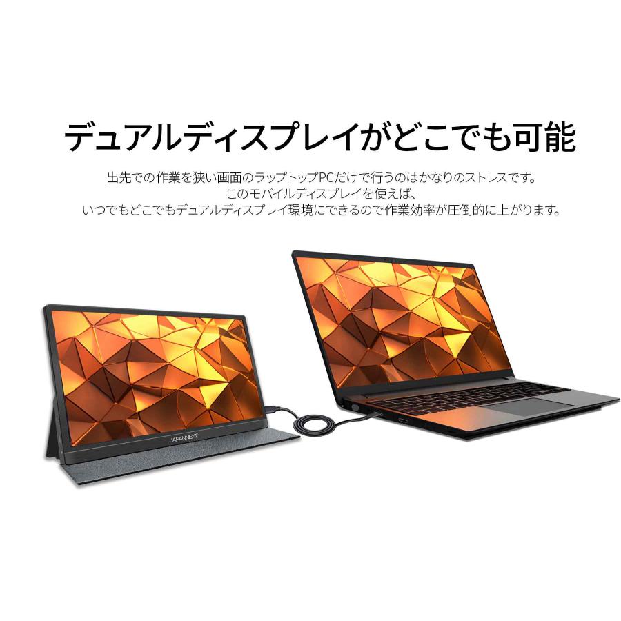 JAPANNEXT 15.6インチIPSパネル 4K(3840x2160)解像度 モバイル JAPANNEXT 15.6インチIPSパネル 4K(3840x2160)解像度 モバイル