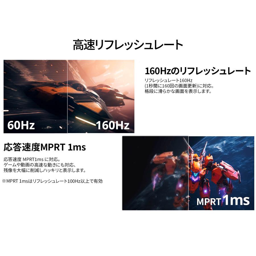 JAPANNEXT 31.5インチ VAパネル搭載 160Hz対応 4K(3840x2160 JAPANNEXT 31.5インチ VAパネル搭載 160Hz対応 4K(3840x2160