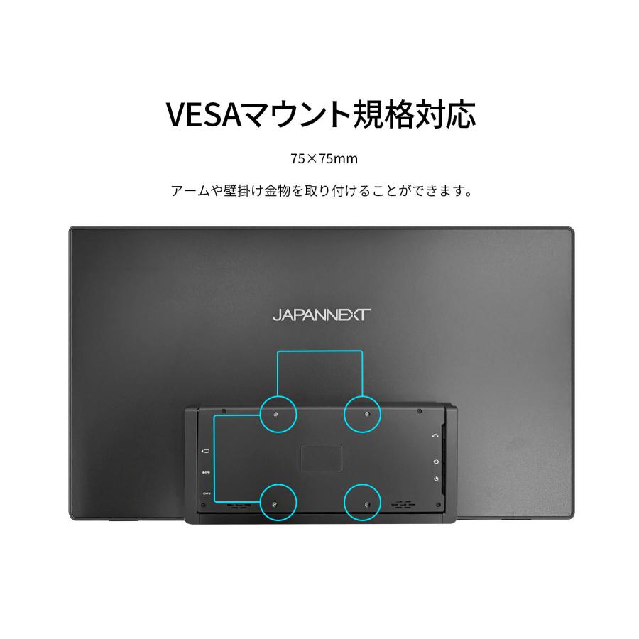 JAPANNEXT（ジャパンネクスト） JAPANNEXT 18.5インチ IPSパネル搭載