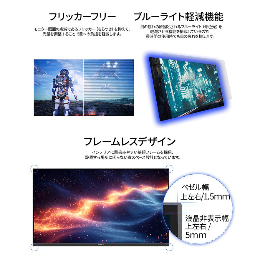 JAPANNEXT 28インチ IPSパネル搭載 4K解像度 液晶モニター JN-IPS28U-HSPC9-DL HDMI DP USB Type-C LAN デイジーチェーン接続対応 【2年保証】 ジャパンネクスト_12