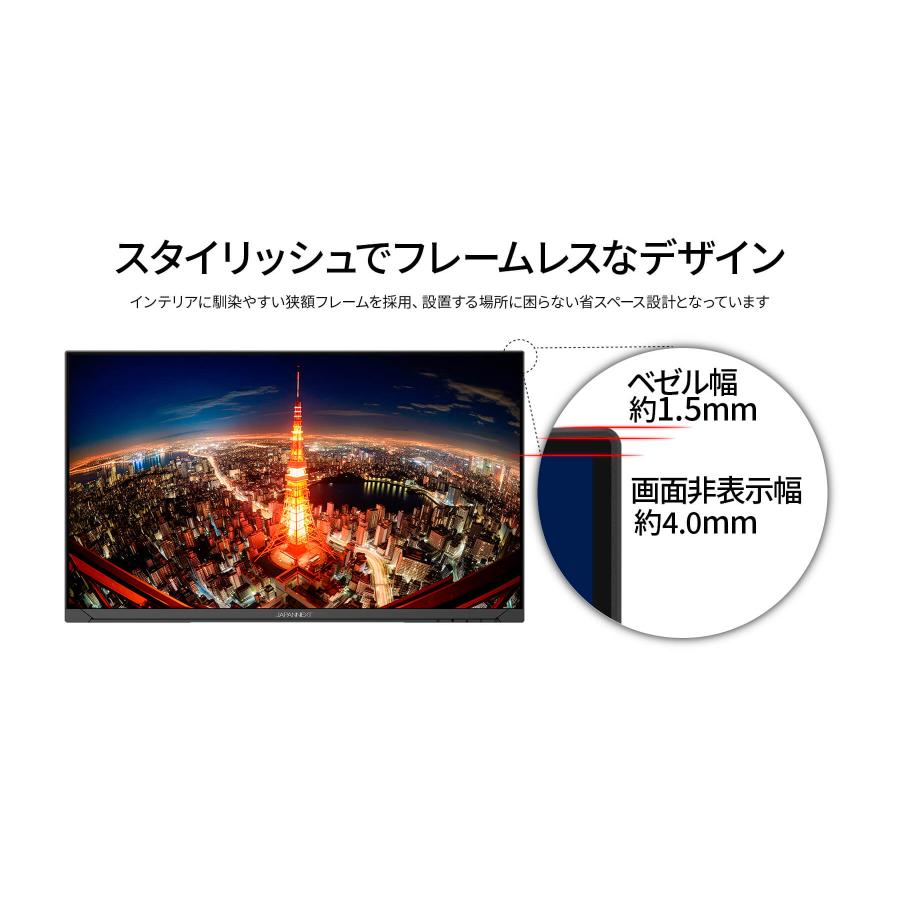 JAPANNEXT 27インチ IPSパネル搭載 4K(3840x2160)解像度 液晶 JAPANNEXT 27インチ IPSパネル搭載 4K(3840x2160)解像度 液晶