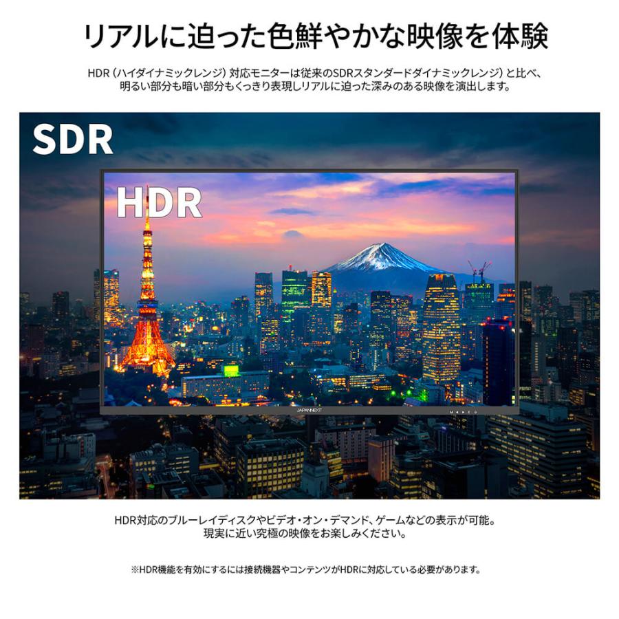 JAPANNEXT（ジャパンネクスト） JAPANNEXT 32インチ IPSパネル搭載 4K