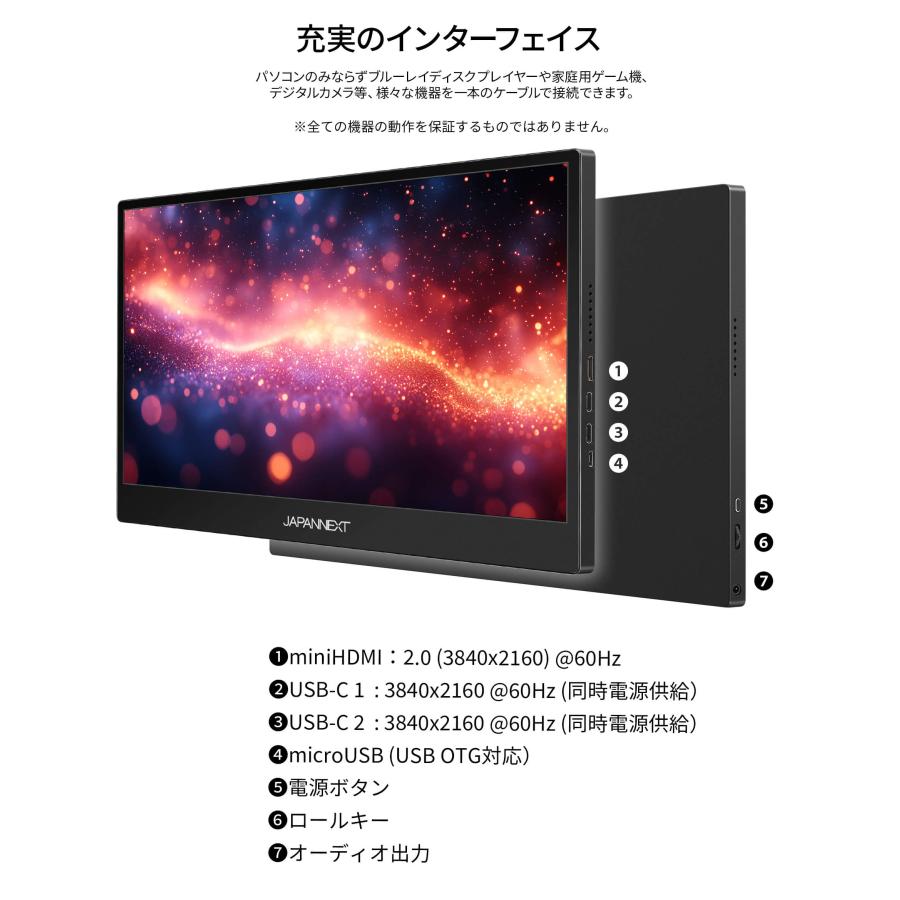 JAPANNEXT（ジャパンネクスト） JAPANNEXT 13.3インチ 有機EL(OLED