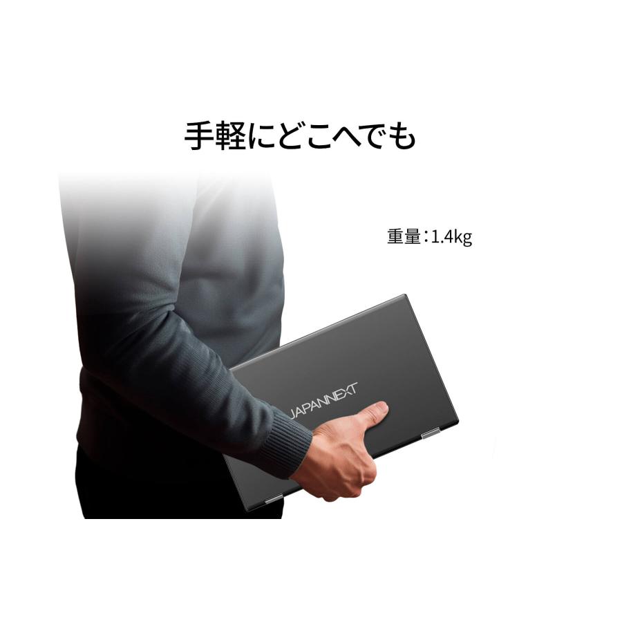 JAPANNEXT 15.6インチ IPSパネルx2搭載 デュアルモバイル JAPANNEXT 15.6インチ IPSパネルx2搭載 デュアルモバイル