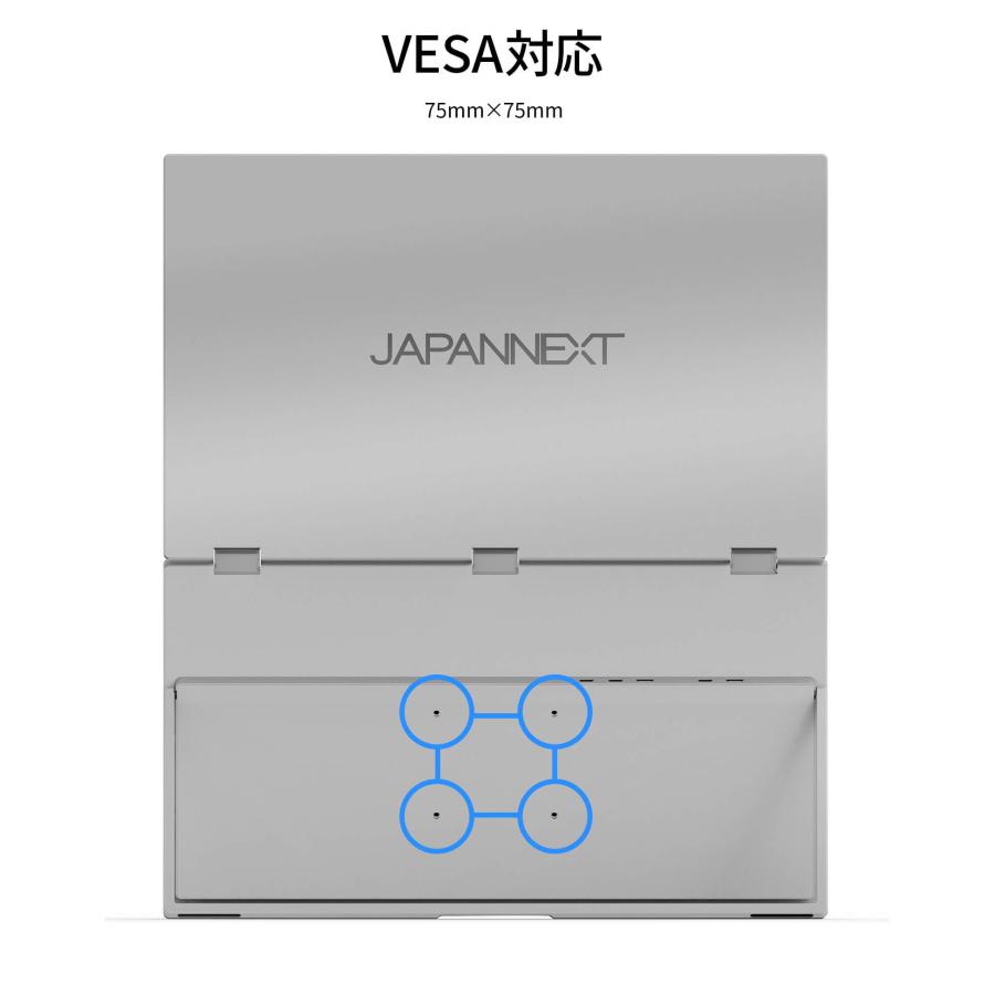 JAPANNEXT（ジャパンネクスト） JAPANNEXT 18.5インチ IPSパネルx2搭載