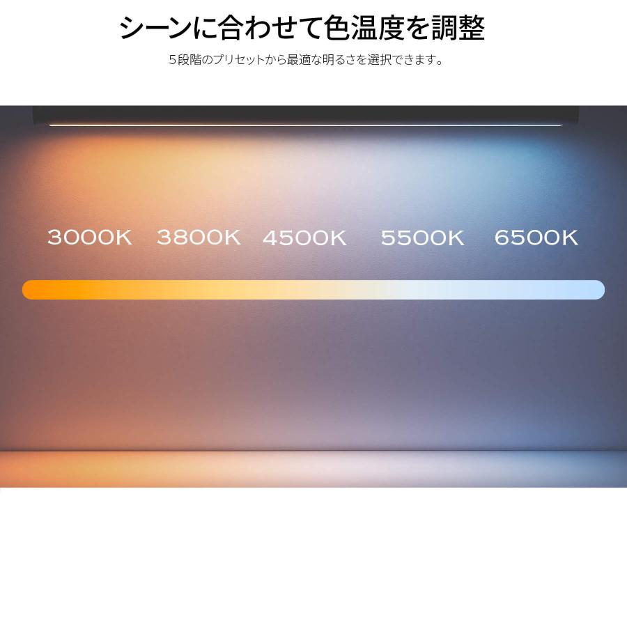 JAPANNEXT（ジャパンネクスト） モニターライト JN-ML-S425R 明るさ/色