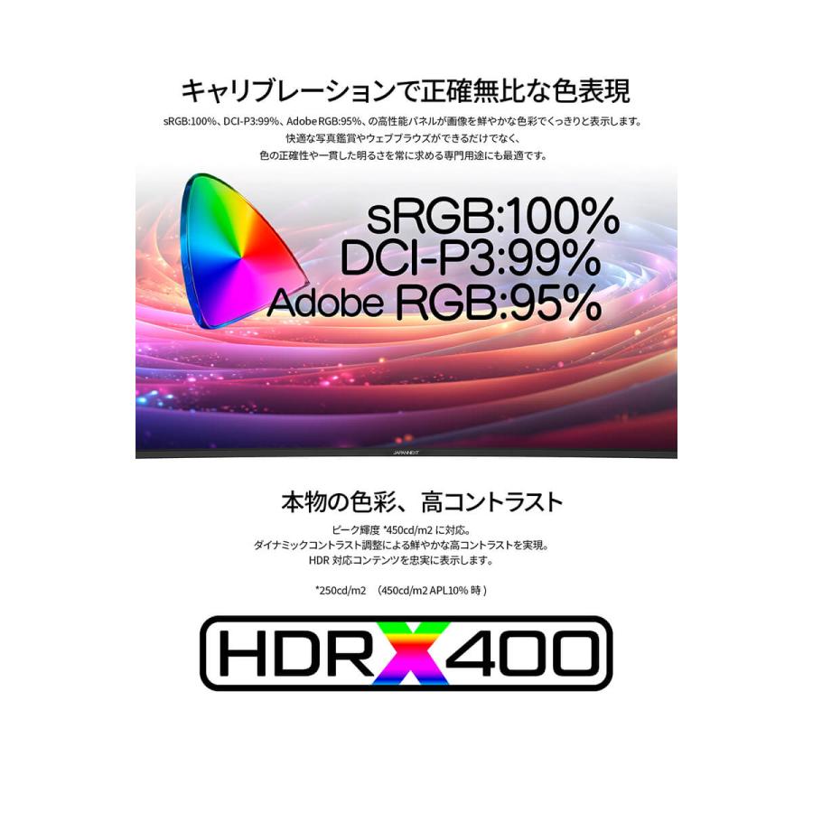JAPANNEXT（ジャパンネクスト） JAPANNEXT 31.5インチ 量子ドット有機