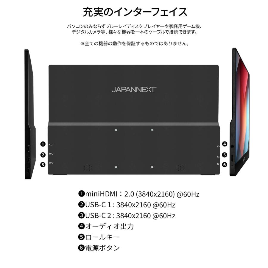 JAPANNEXT（ジャパンネクスト） JAPANNEXT 17.3インチ IPSパネル搭載