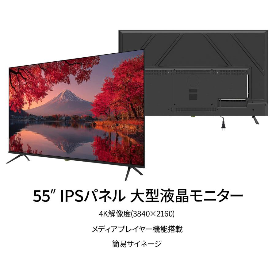 JAPANNEXT（ジャパンネクスト） 【2年保証モデル】 JAPANNEXT 55インチ