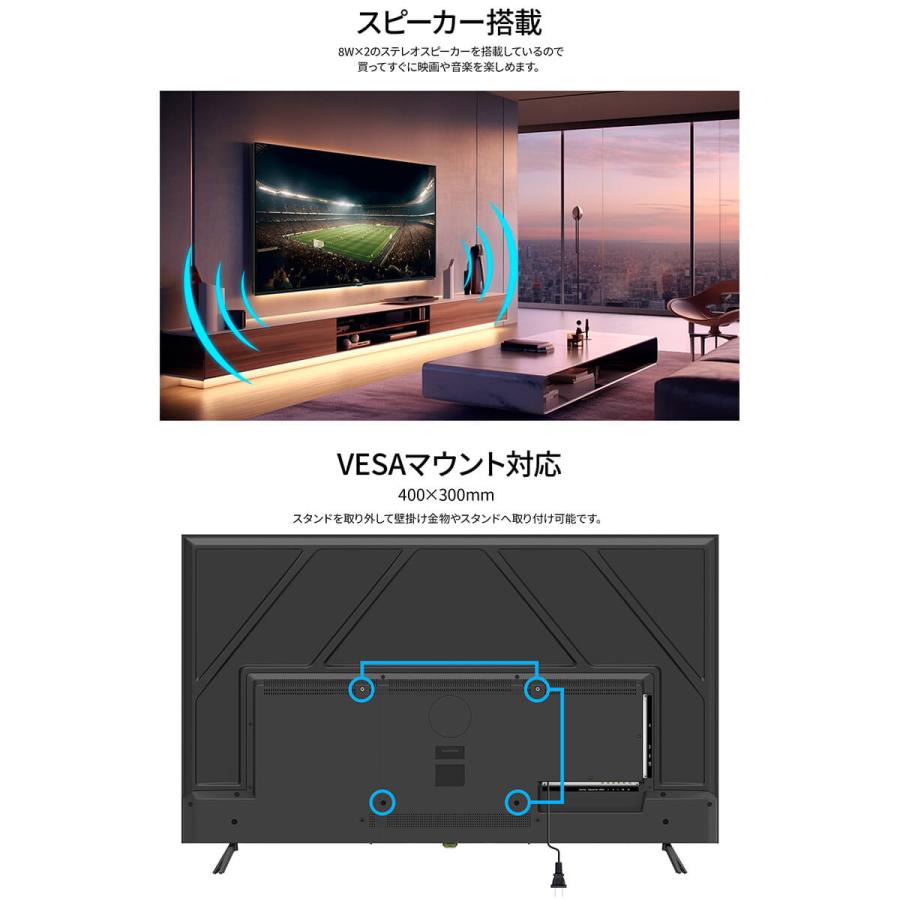 JAPANNEXT（ジャパンネクスト） 【2年保証モデル】 JAPANNEXT 55インチ