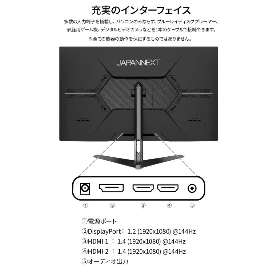 JAPANNEXT（ジャパンネクスト） JAPANNEXT 27インチ IPSパネル搭載