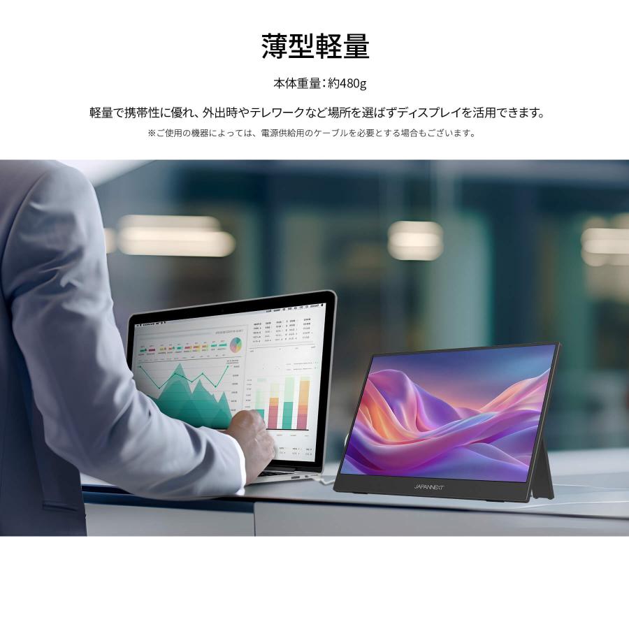 JAPANNEXT（ジャパンネクスト） JAPANNEXT 13.3インチ IPSパネル搭載