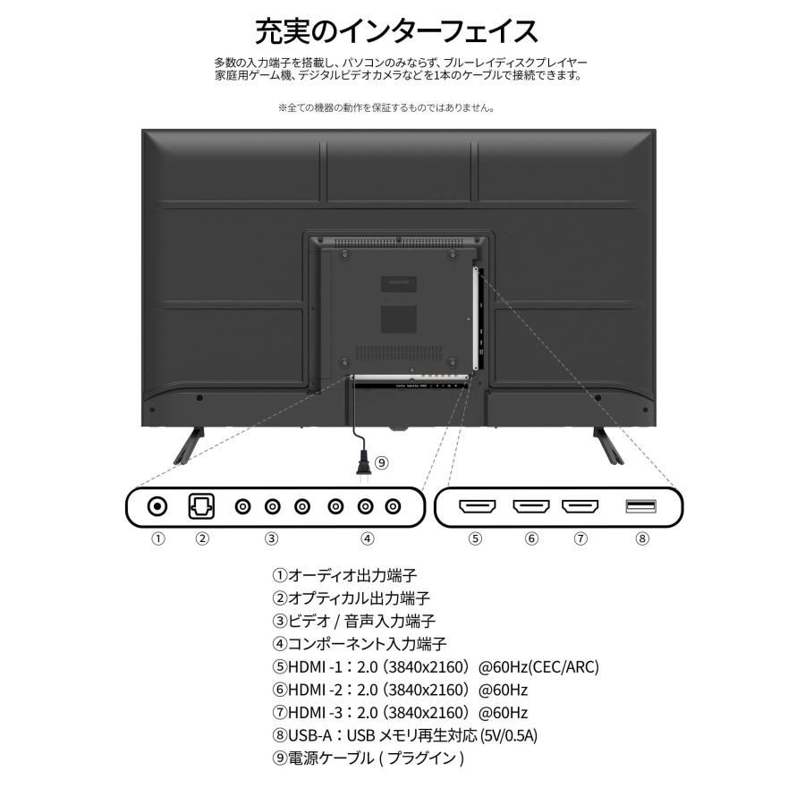 JAPANNEXT（ジャパンネクスト） 【2年保証モデル】JAPANNEXT 43インチ