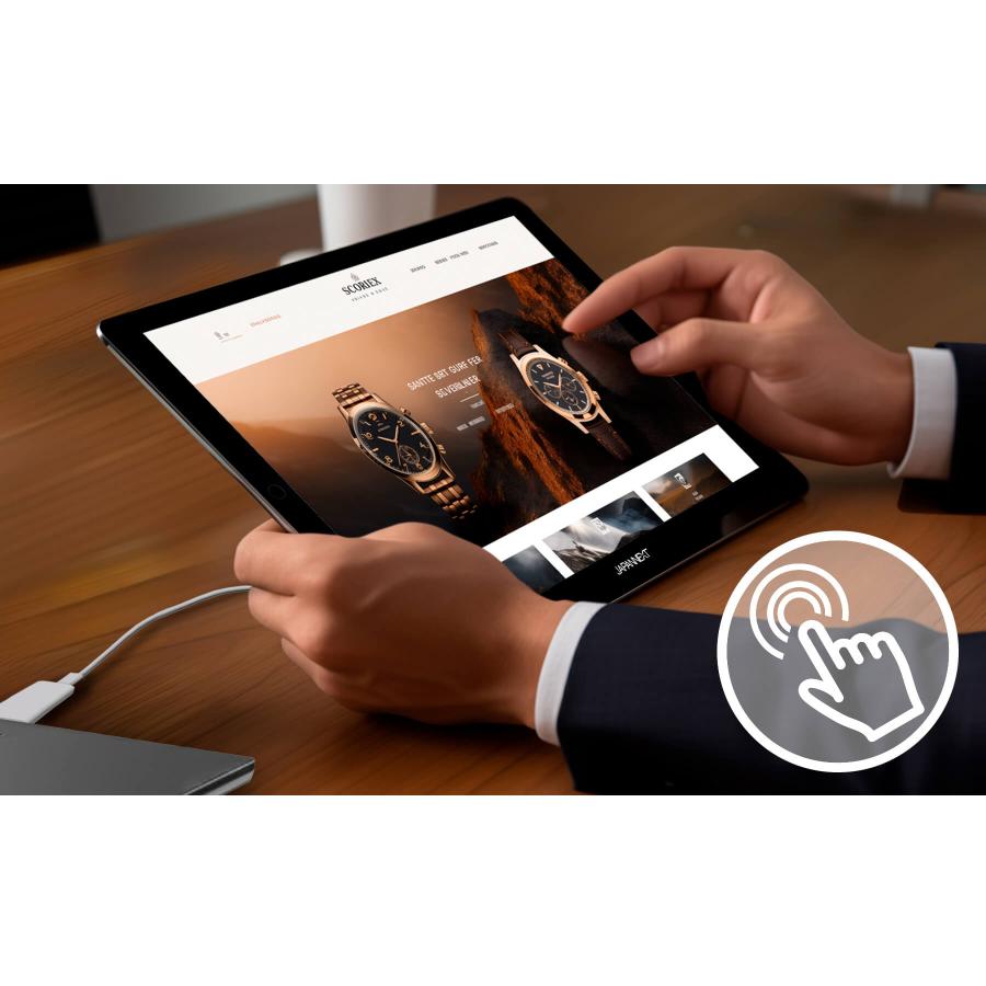 JAPANNEXT 15.6インチ IPSパネル搭載 10点マルチタッチ対応 フルHD(1920x1080)解像度 モバイルモニター JN-MD-IPS156F-T miniHDMI USB-C 【2年保証】 | JAPANNEXT | 04