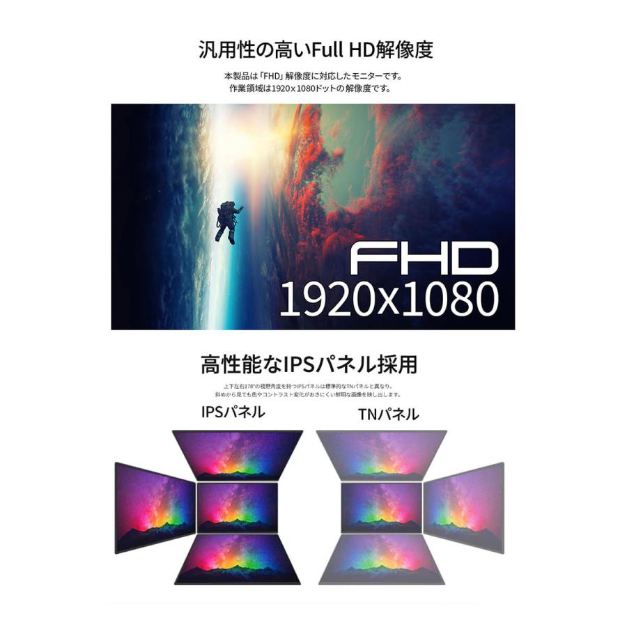 JAPANNEXT（ジャパンネクスト） JAPANNEXT 15.6インチ IPSパネル搭載