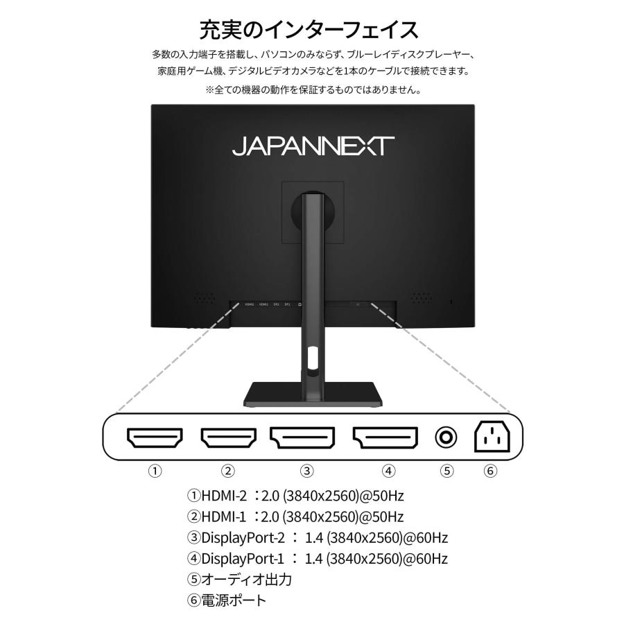 JAPANNEXT（ジャパンネクスト） JAPANNEXT 28.2インチ IPSパネル搭載