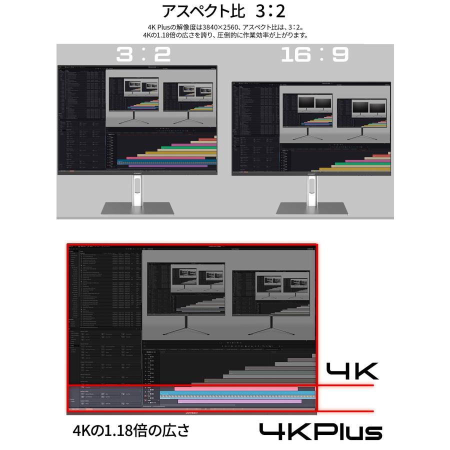 JAPANNEXT（ジャパンネクスト） JAPANNEXT 28.2インチ IPSパネル搭載