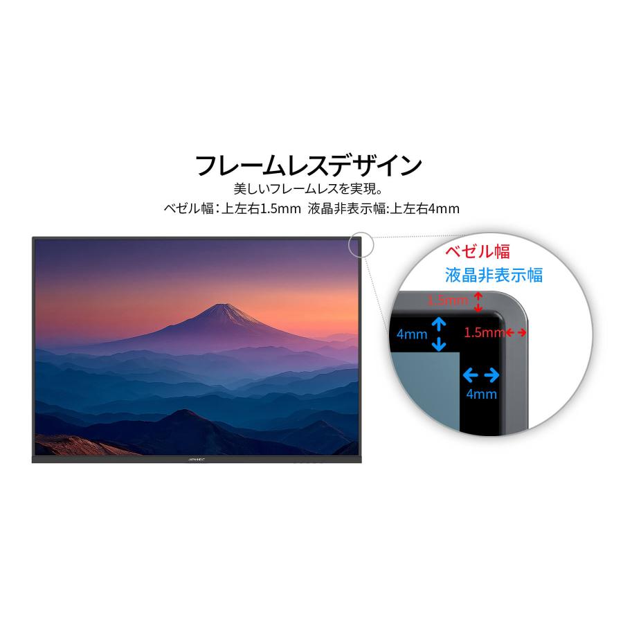 JAPANNEXT（ジャパンネクスト） JAPANNEXT 28.2インチ IPSパネル搭載