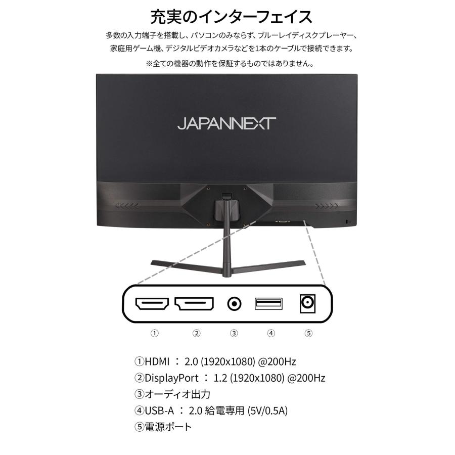 JAPANNEXT（ジャパンネクスト） 【ECサイト限定】 JAPANNEXT 24.5