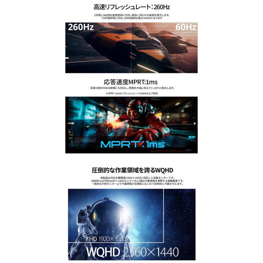 JAPANNEXT（ジャパンネクスト） JAPANNEXT 27インチ IPS BLACKパネル