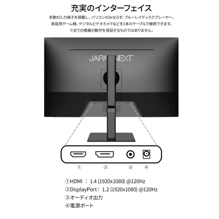 JAPANNEXT（ジャパンネクスト） JAPANNEXT 27インチ IPSパネル搭載