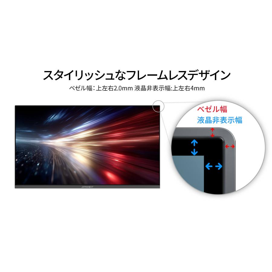 JAPANNEXT（ジャパンネクスト） JAPANNEXT 21.5インチ VAパネル搭載