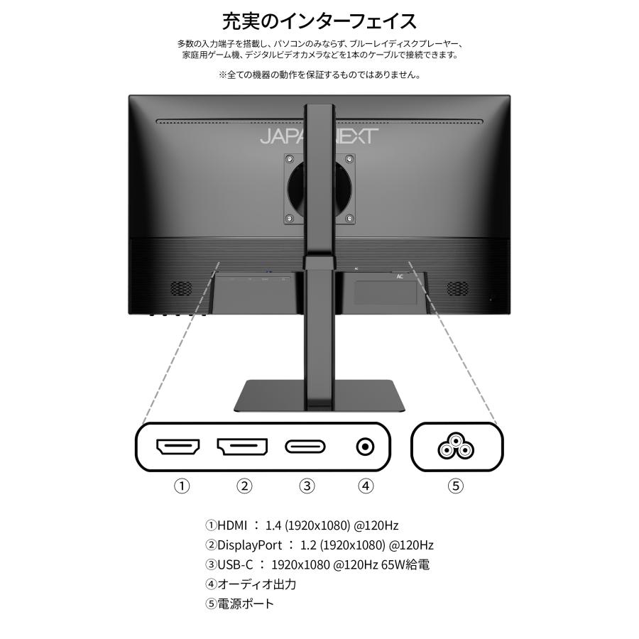 JAPANNEXT（ジャパンネクスト） JAPANNEXT 21.5インチ VAパネル搭載