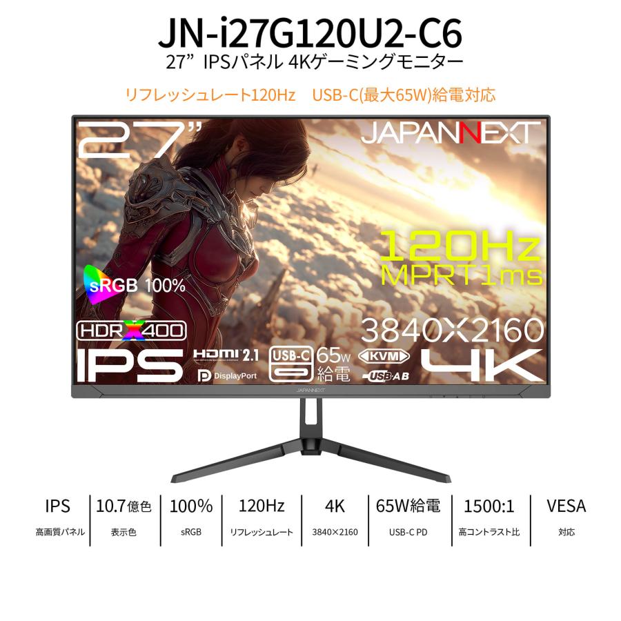 JAPANNEXT（ジャパンネクスト） 【ECサイト限定】 JAPANNEXT 27インチ