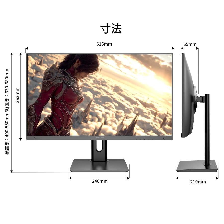 JAPANNEXT（ジャパンネクスト） 【ECサイト限定】 JAPANNEXT 27インチ