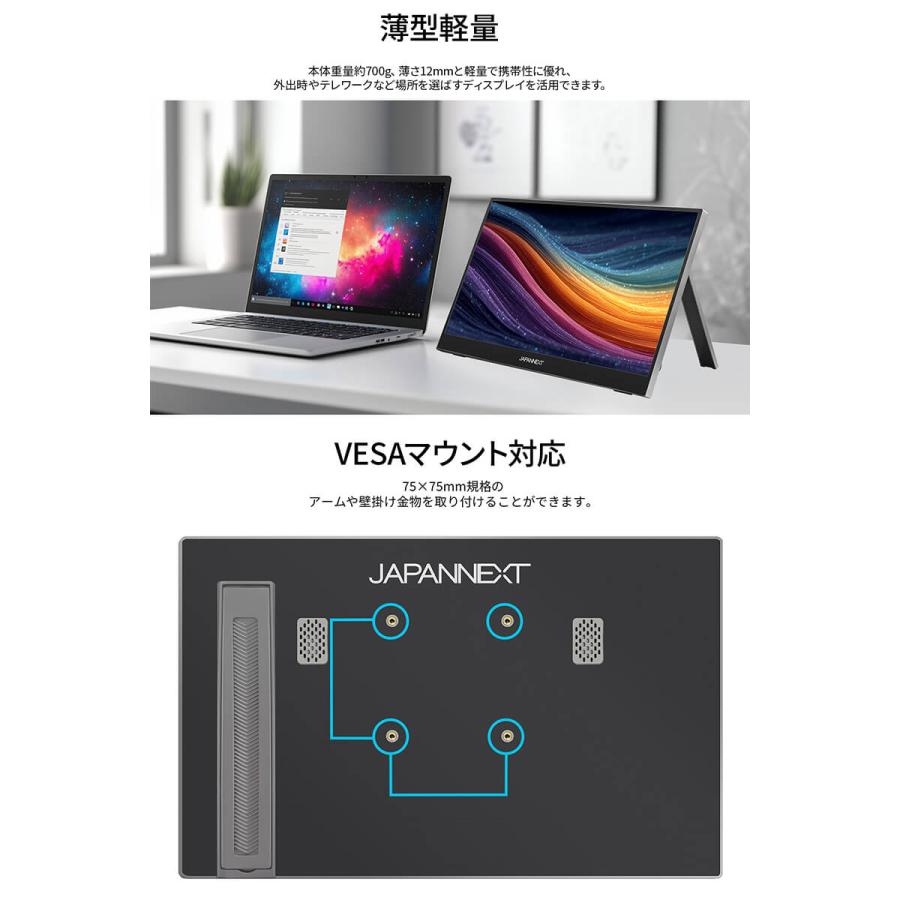 JAPANNEXT（ジャパンネクスト） 【ECサイト限定】JAPANNEXT 14インチ