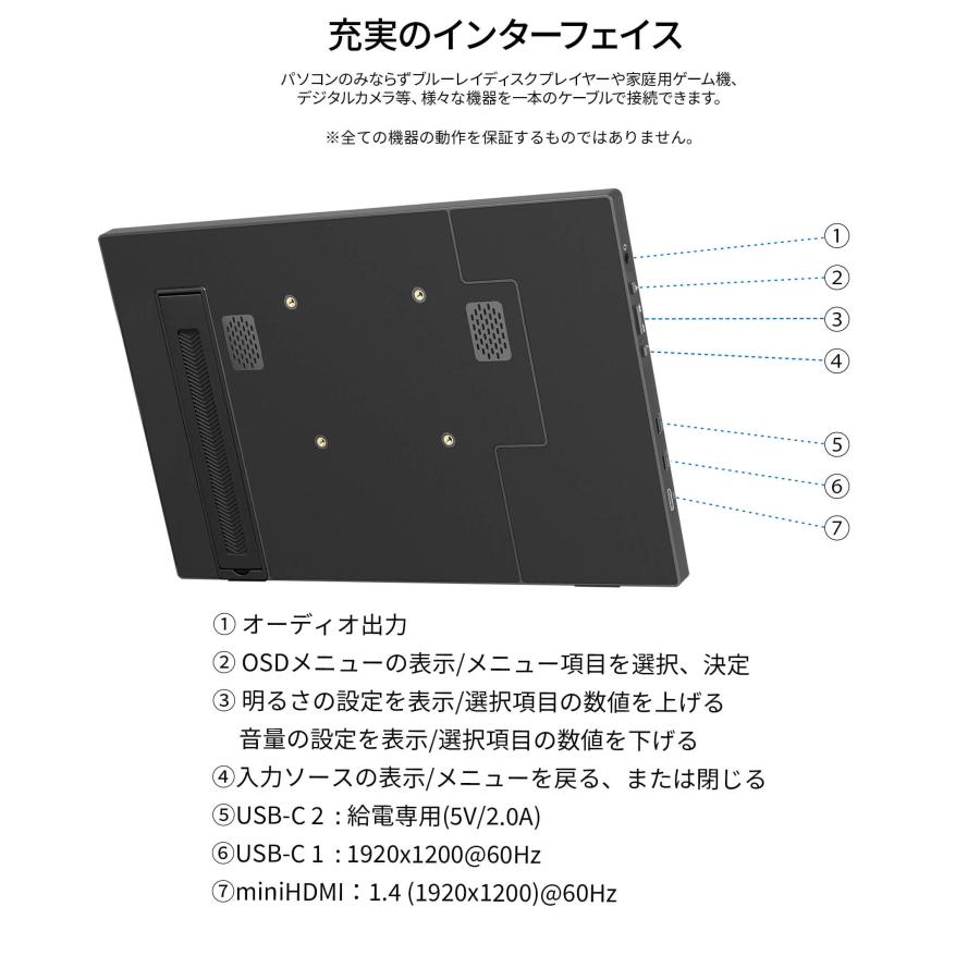 JAPANNEXT（ジャパンネクスト） JAPANNEXT 13.3インチ IPSパネル搭載