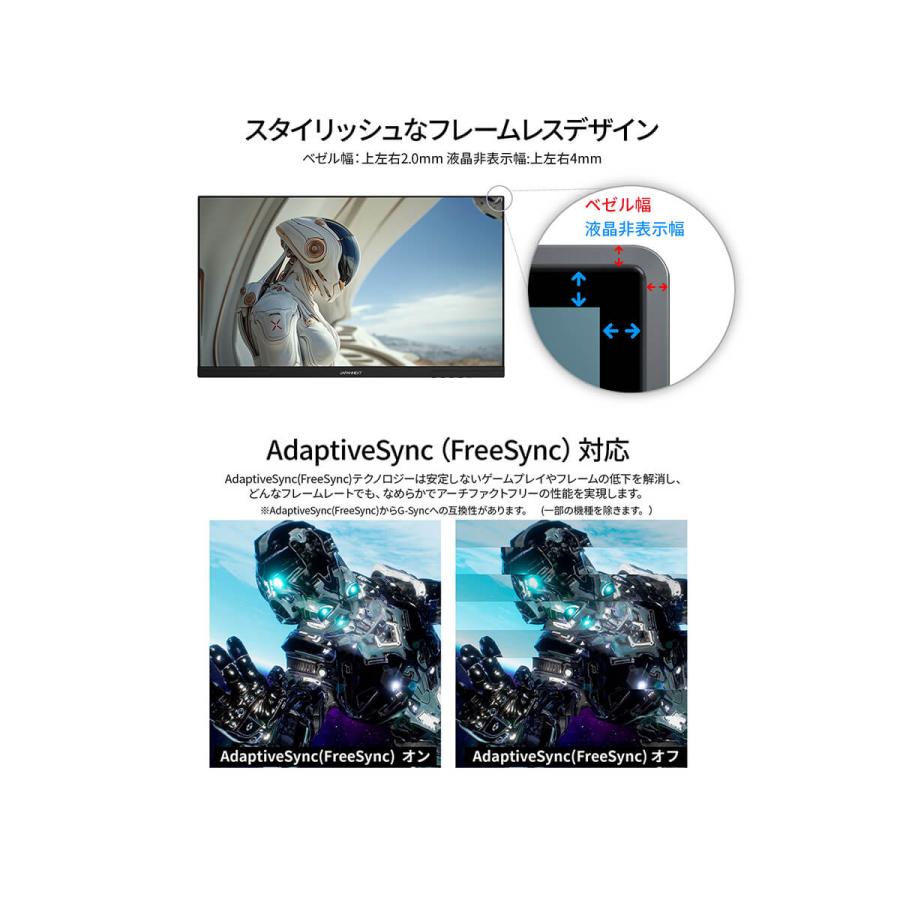 JAPANNEXT（ジャパンネクスト） 【ECサイト限定】JAPANNEXT 24.5インチ