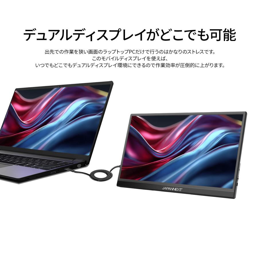 JAPANNEXT（ジャパンネクスト） JAPANNEXT 15.6インチ IPSパネル搭載