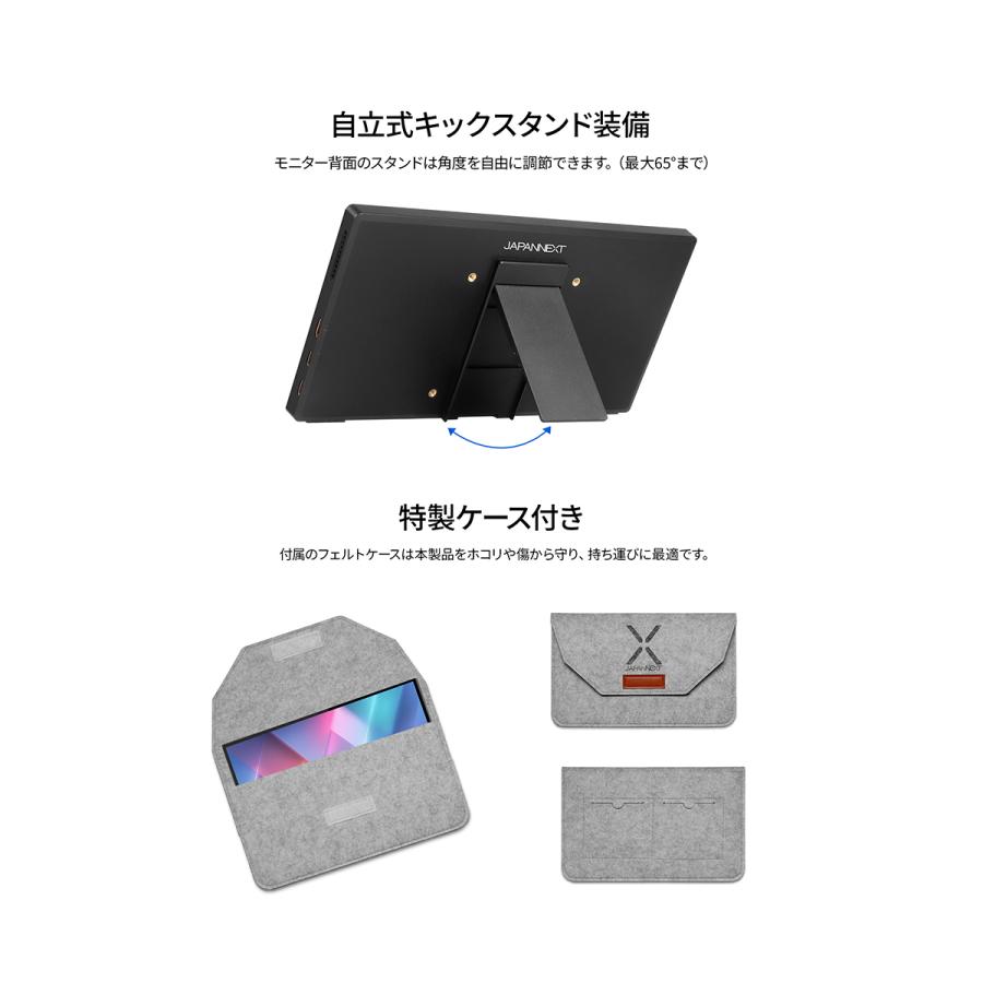 JAPANNEXT（ジャパンネクスト） JAPANNEXT 10.1インチ IPSパネル搭載