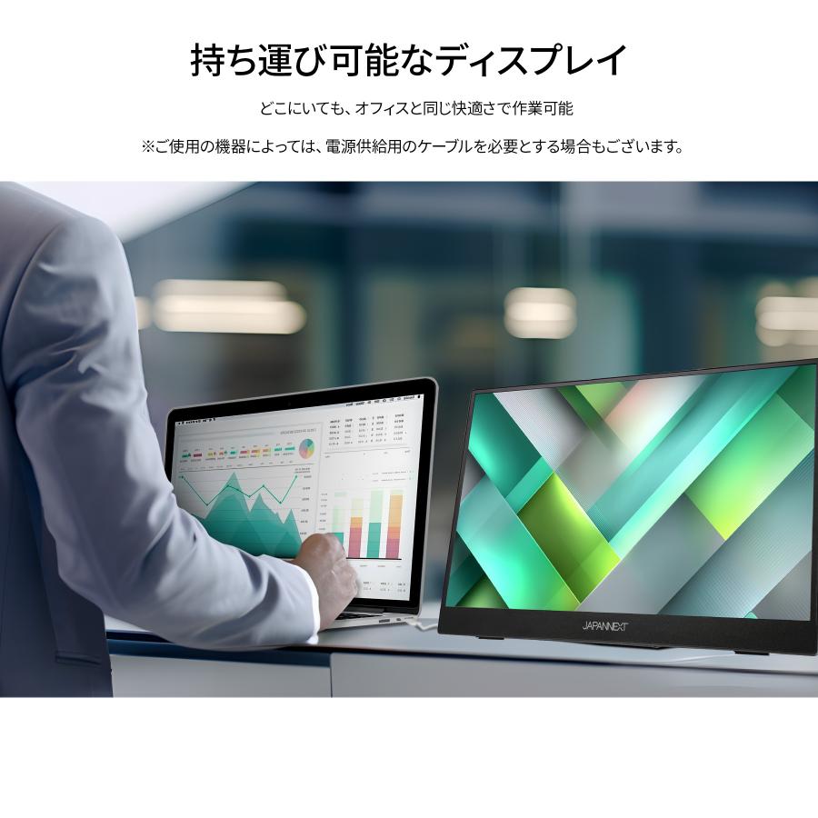 JAPANNEXT（ジャパンネクスト） JAPANNEXT 14インチ IPSパネル搭載