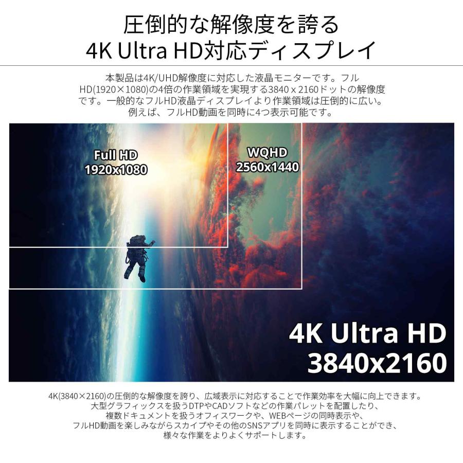 JAPANNEXT（ジャパンネクスト） 液晶モニター 32インチ IPSパネル 4K