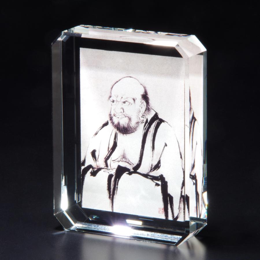 不撓不屈の達磨大師」ガラス工芸 折れない心を授ける 一休さんの愛弟子