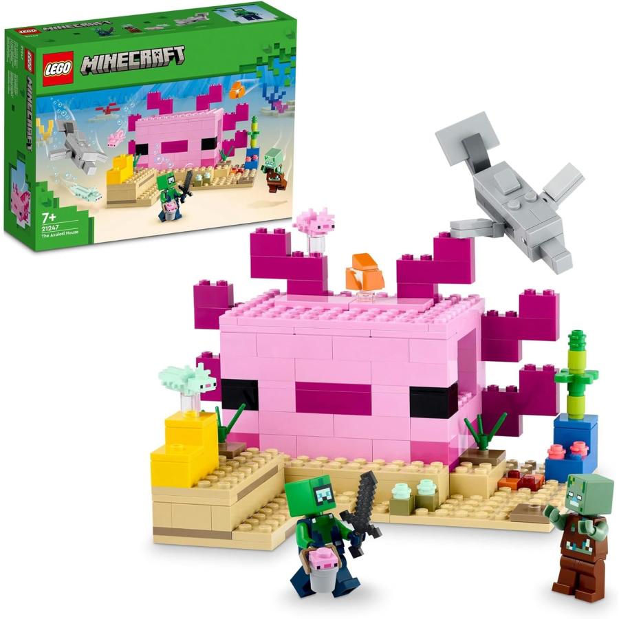 にゃんページ LEGO（レゴ） マインクラフト ウーパールーパーハウス 21247 マイクラ
