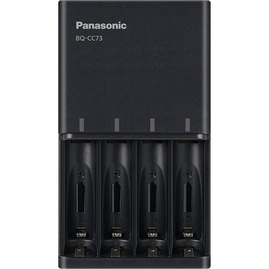 Panasonic（パナソニック） 急速充電器 単3形・単4形 黒 BQ-CC73AM-K