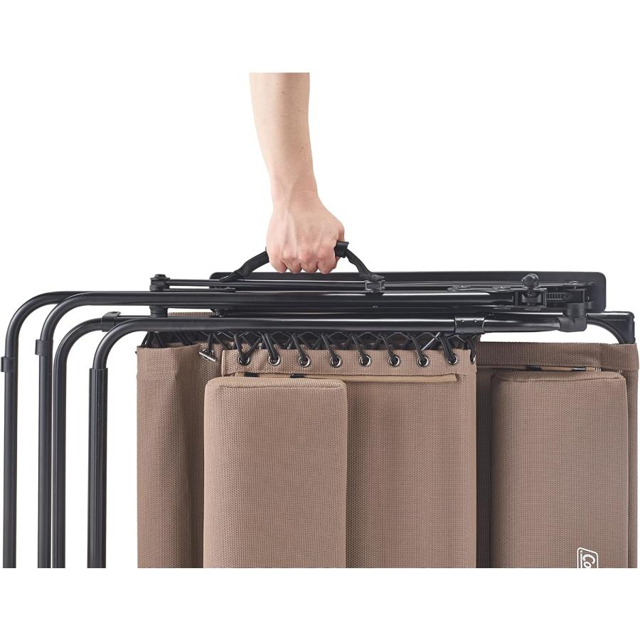 1.コールマン インフィニティチェアマックス フルリクライニング 折り畳み Coleman コールマン インフィニティチェア マックス ベージュ