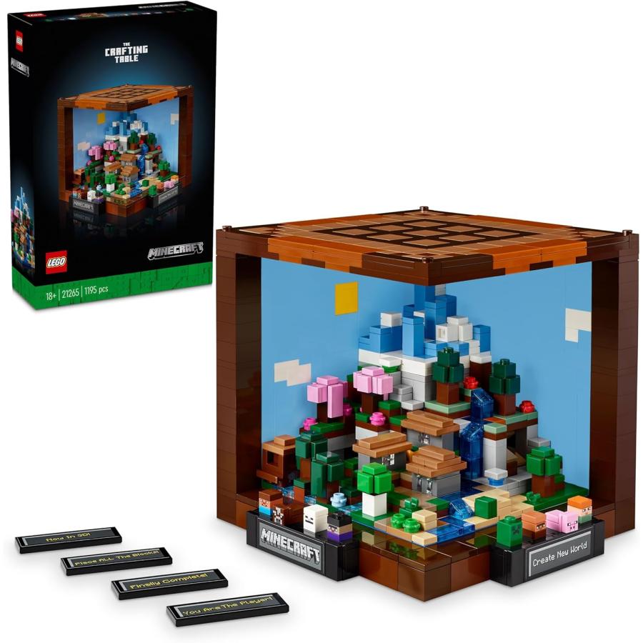 トランキーロ。　4/20 LEGO（レゴ） マイクラ 作業台 21265 LEGO マインクラフト Minecraft