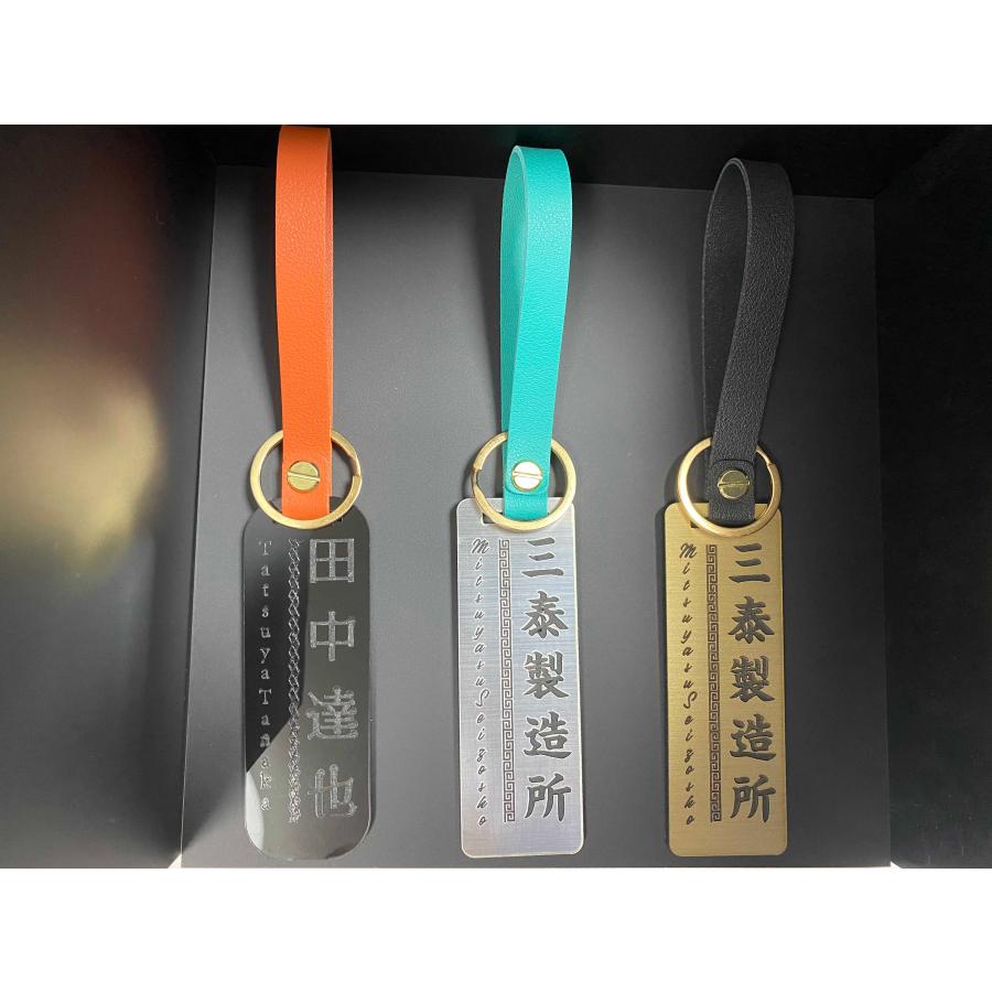 名札 ゴルフ ネームプレートゴールド シルバー ネームタグ 刻印 名入れ