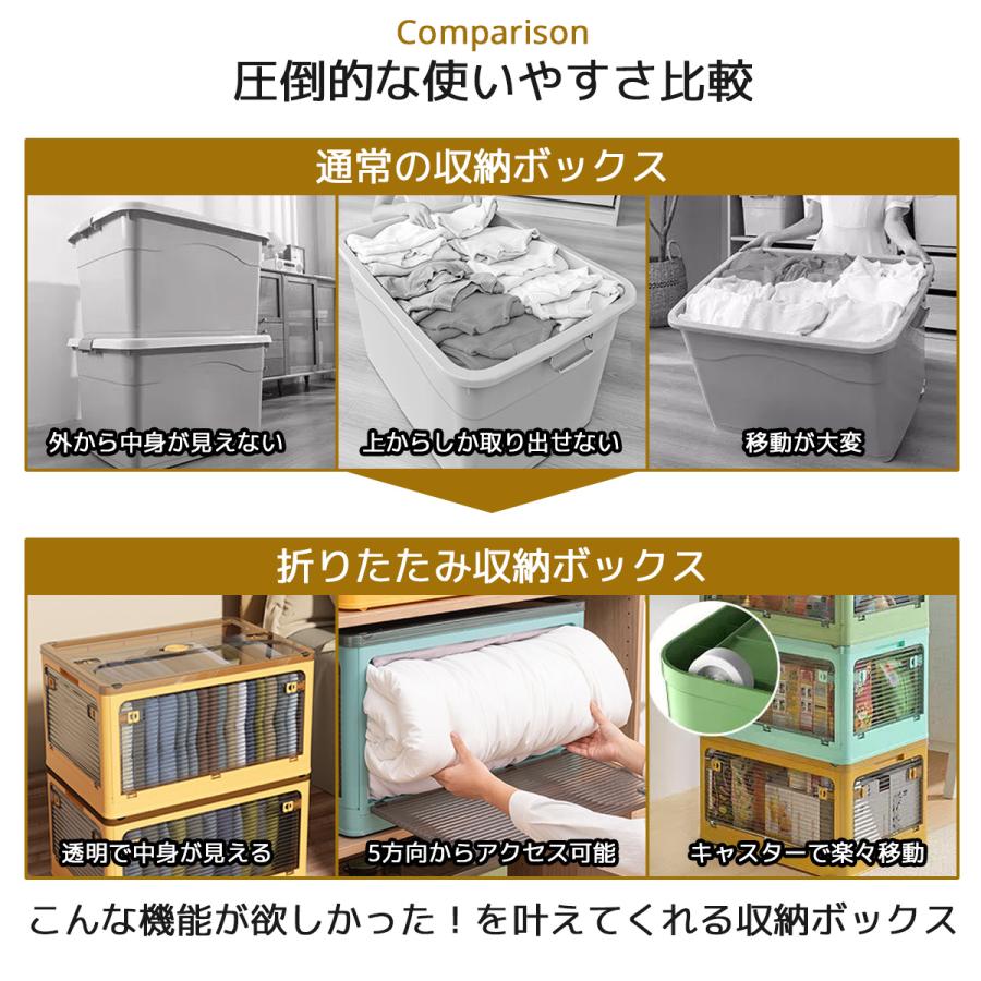 大容量折りたたみ収納ボックス/XL/幅67cm×奥行47cm×高さ37cm/3色 大容量折りたたみ収納ボックス/XL/幅67cm×奥行47cm×高さ37cm/3色