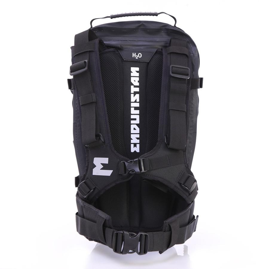 エンデュリスタン ENDURISTAN 防水 バイク リュックサック オフロード キャンプ ツーリング ハリケーン バックパック / HURRICANE BACK PACK 25リットル｜japex｜02