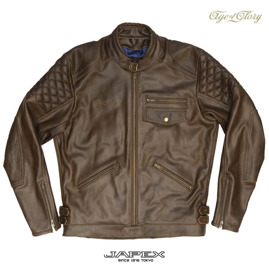 OR GLORY オア グローリー本革ライダースジャケット L 試着無料】エイジオブグローリー ローグ - バイク レザー