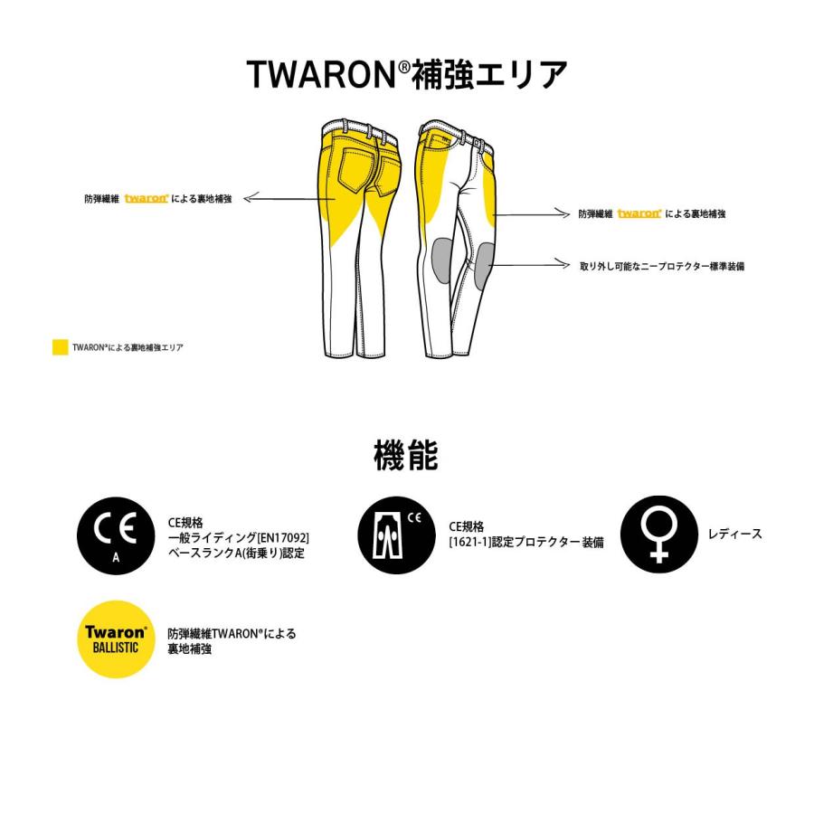PMJ（ピーエムジェイ） 【正規総代理店】PMJ スキニー ブラック