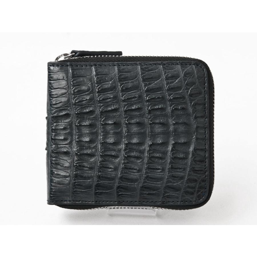 ゴダン クロコダイル ラウンドジッパー 黒8002 :8002bk1:japhinitem